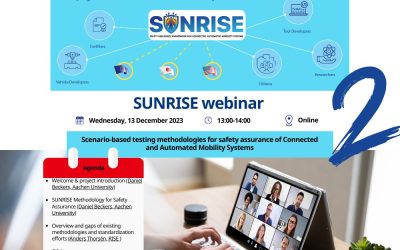 SUNRISE Webinar: Scenario-based testing methodologies for safety assurance of CAM Systems